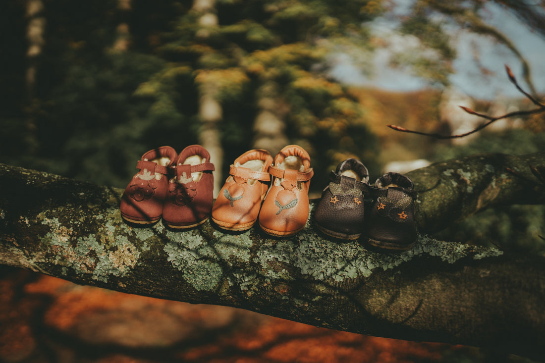 Carlie Shoes | Blueberry | Petrol Grain Leather
