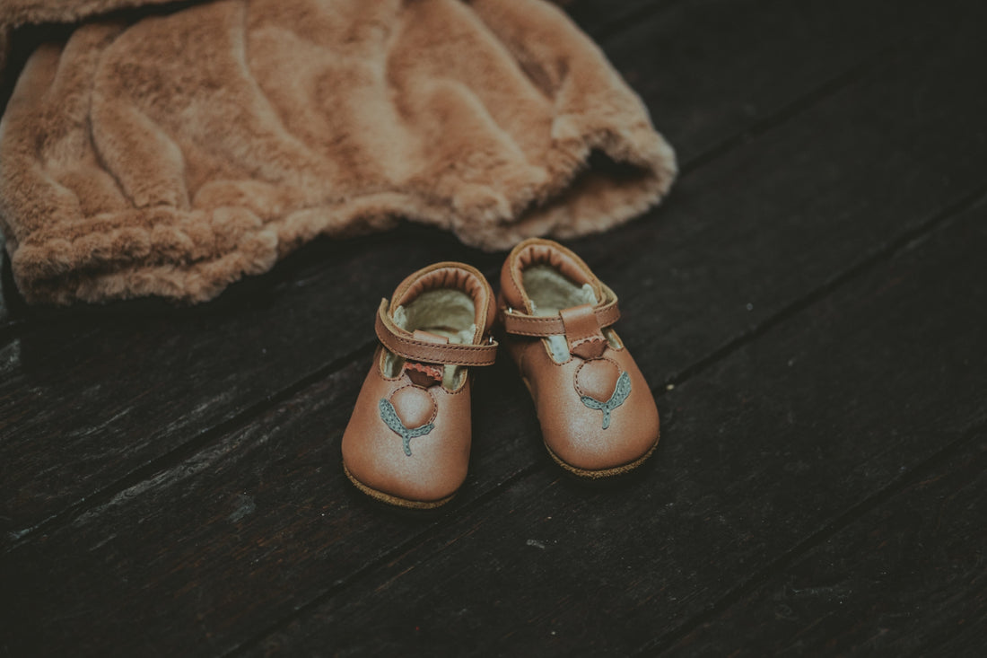 Carlie Shoes | Rose Hip | Caramel Metallic Nubuck