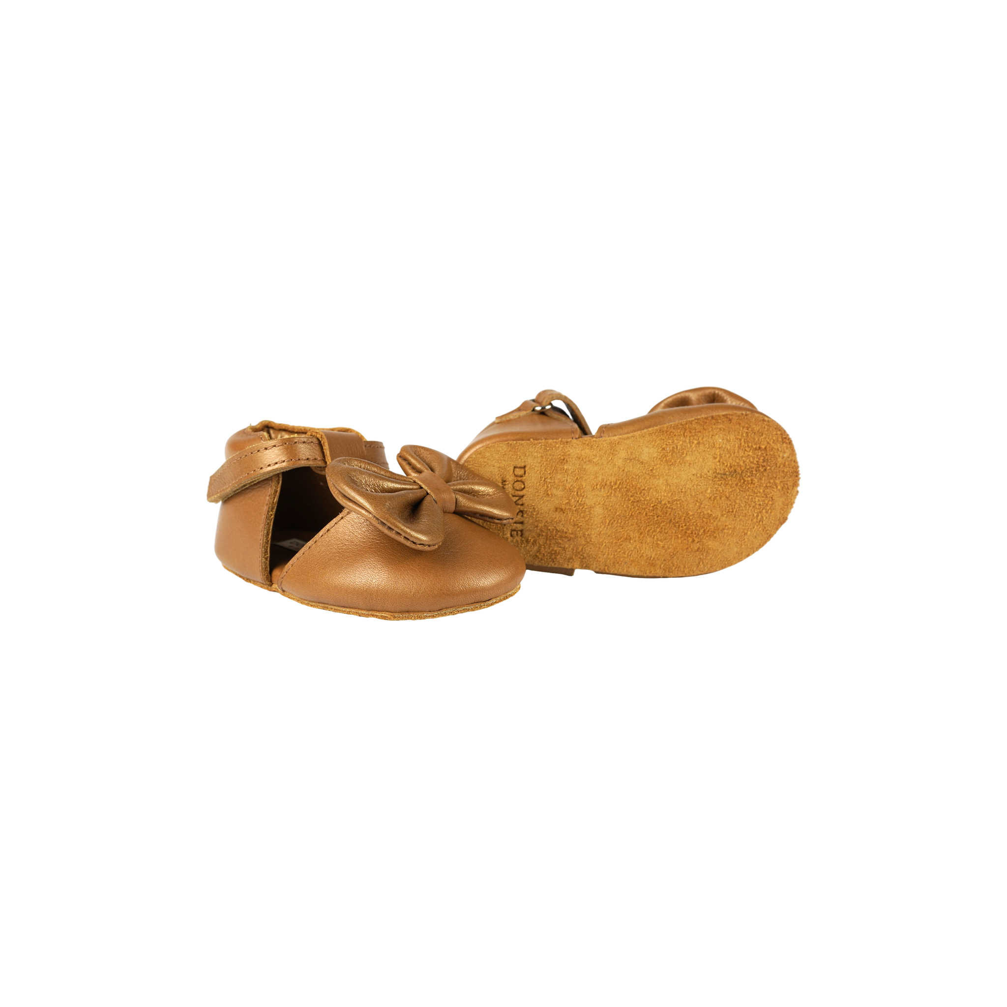 Meau Shoes | Cream Gold Metallic Leather