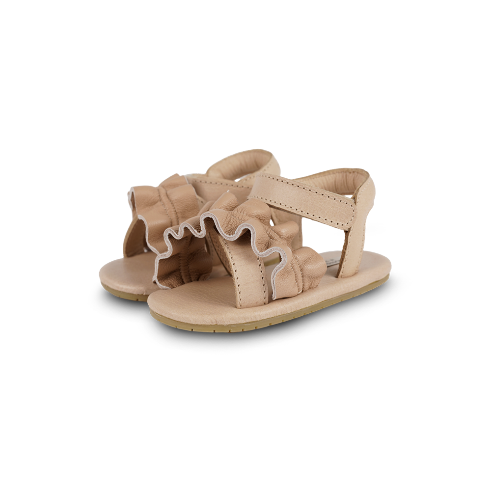 Miene Sandals | Light Rust Leather – Donsje Amsterdam