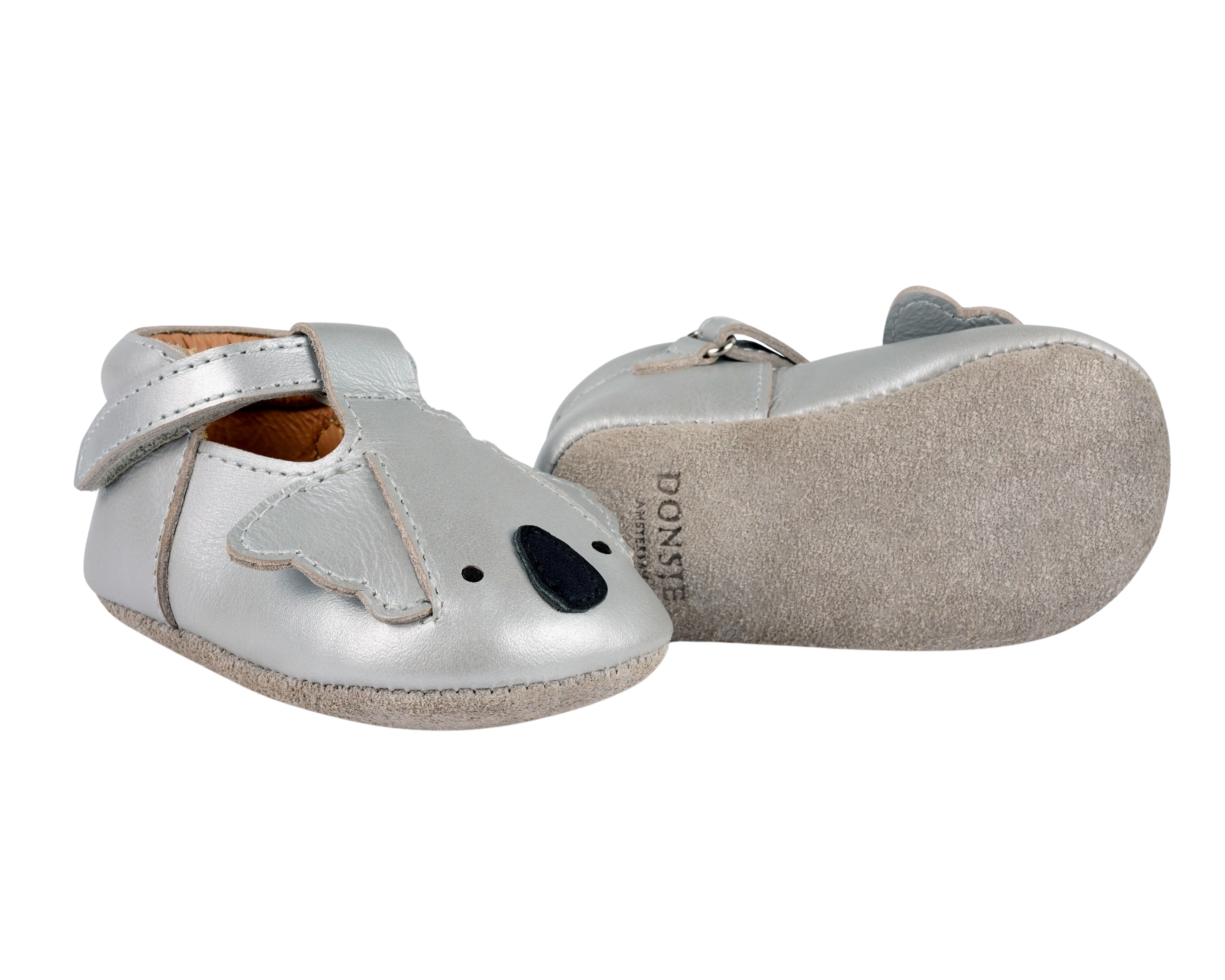 Blinc Shoes | Koala | Grey Silver Metallic Leather