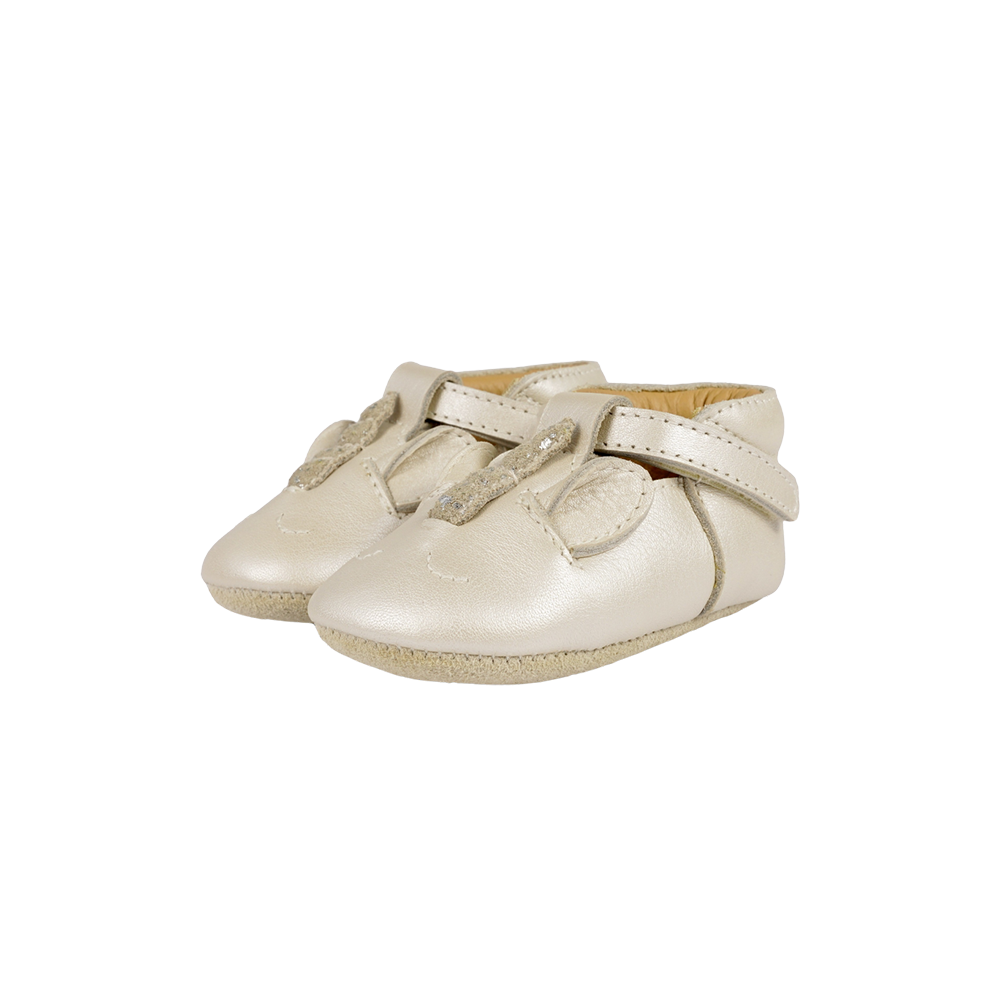 Blinc Shoes | Unicorn | Off White Metallic Leather