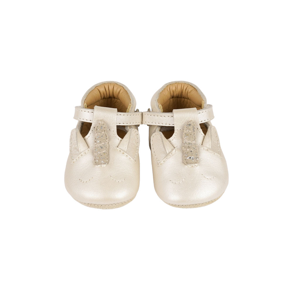 Blinc Shoes | Unicorn | Off White Metallic Leather
