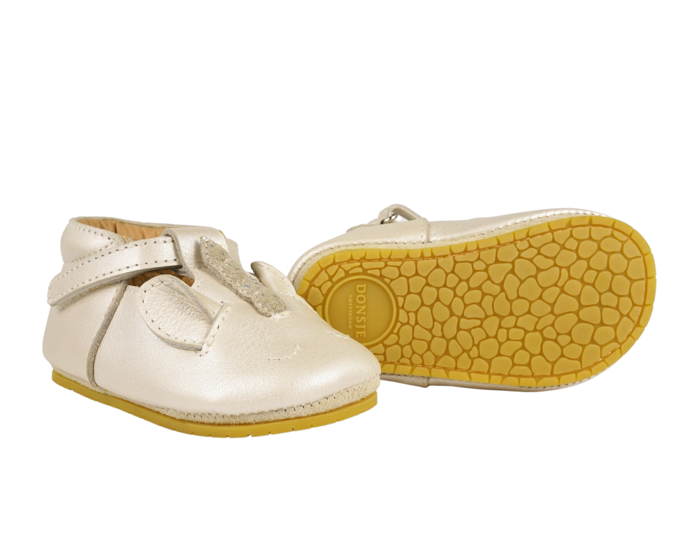 Blinc Shoes | Unicorn | Off White Metallic Leather