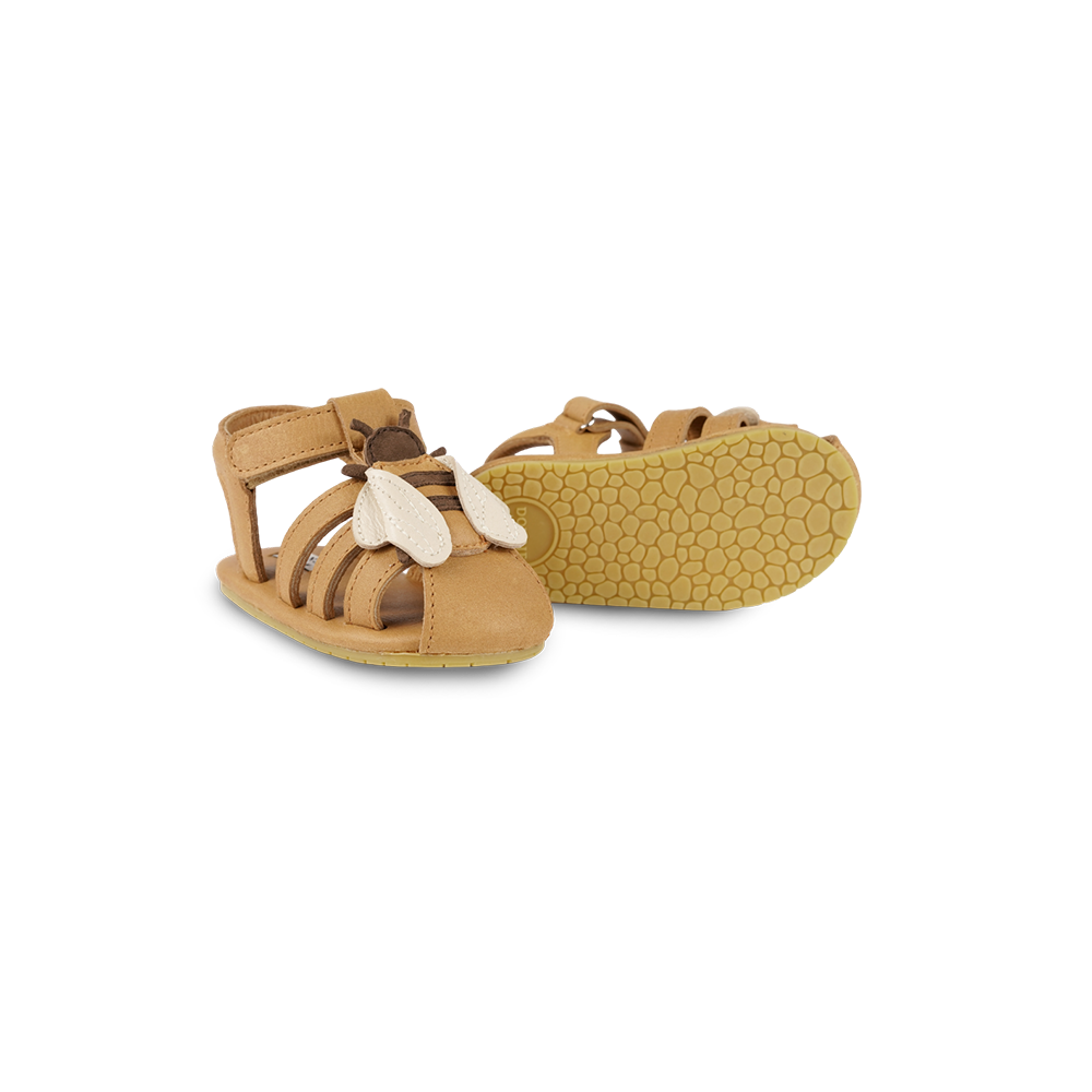 Duni Sky Sandals | Bee | Camel Classic Leather