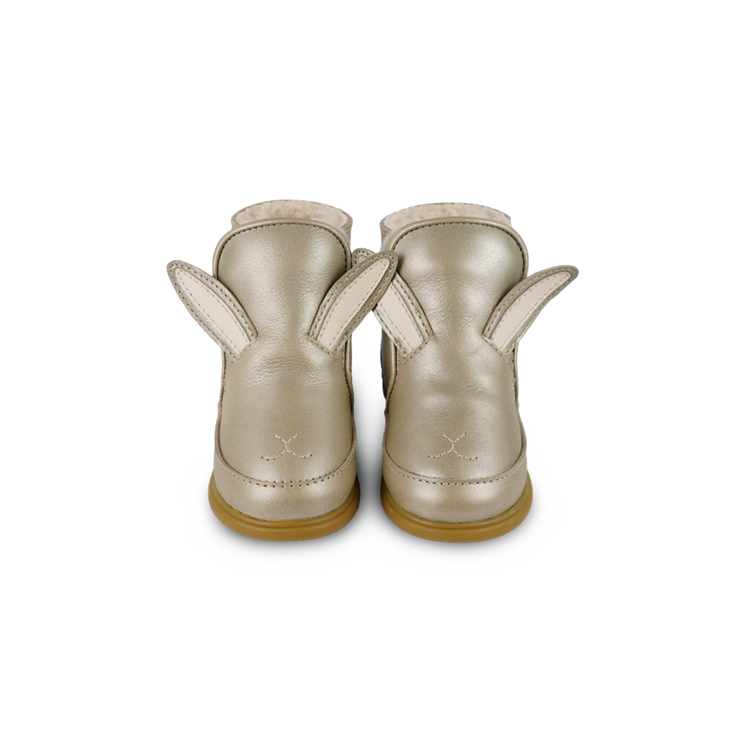 Sprink Shoes | Bunny | Champagne Metallic Leather