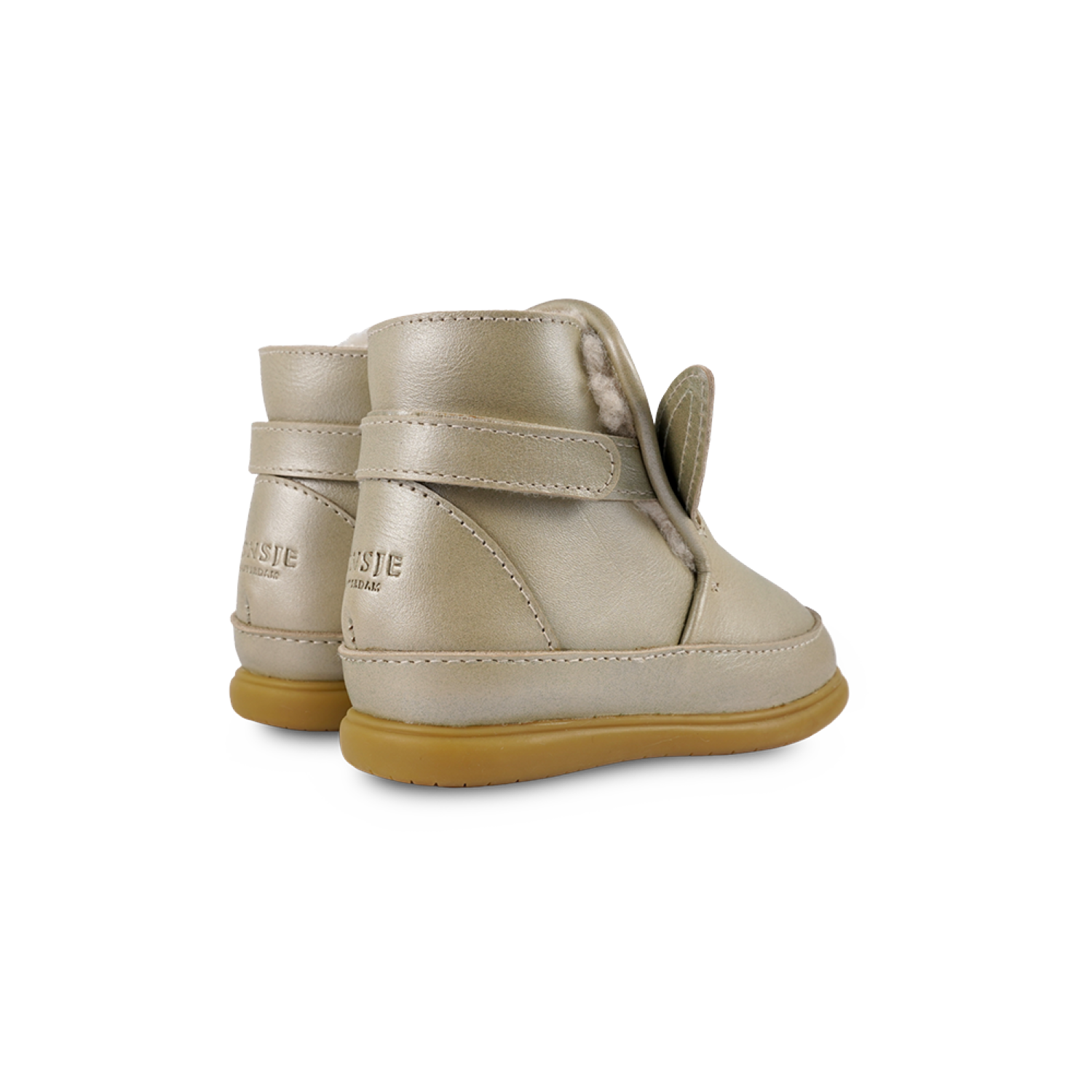 Sprink Shoes | Bunny | Champagne Metallic Leather