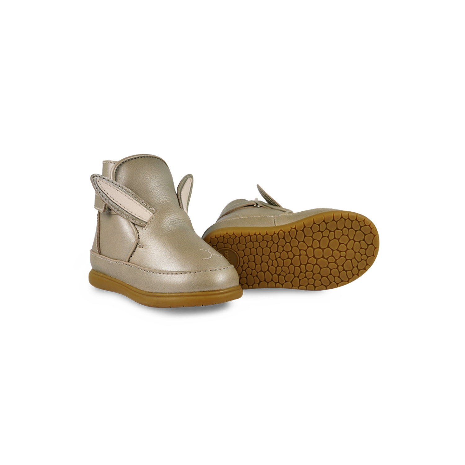Sprink Shoes | Bunny | Champagne Metallic Leather