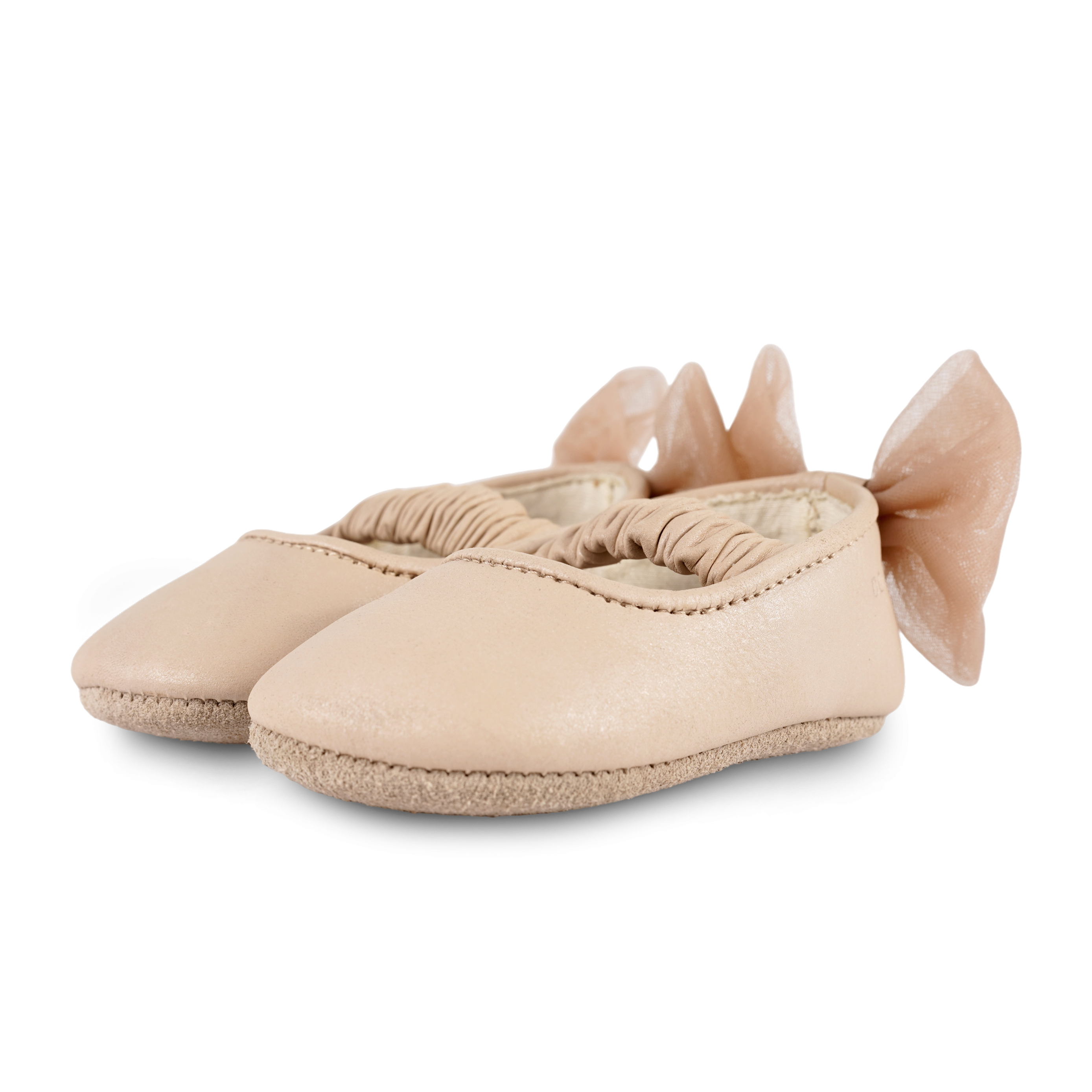 Luyax Ballerinas | Powder Metallic Nubuck