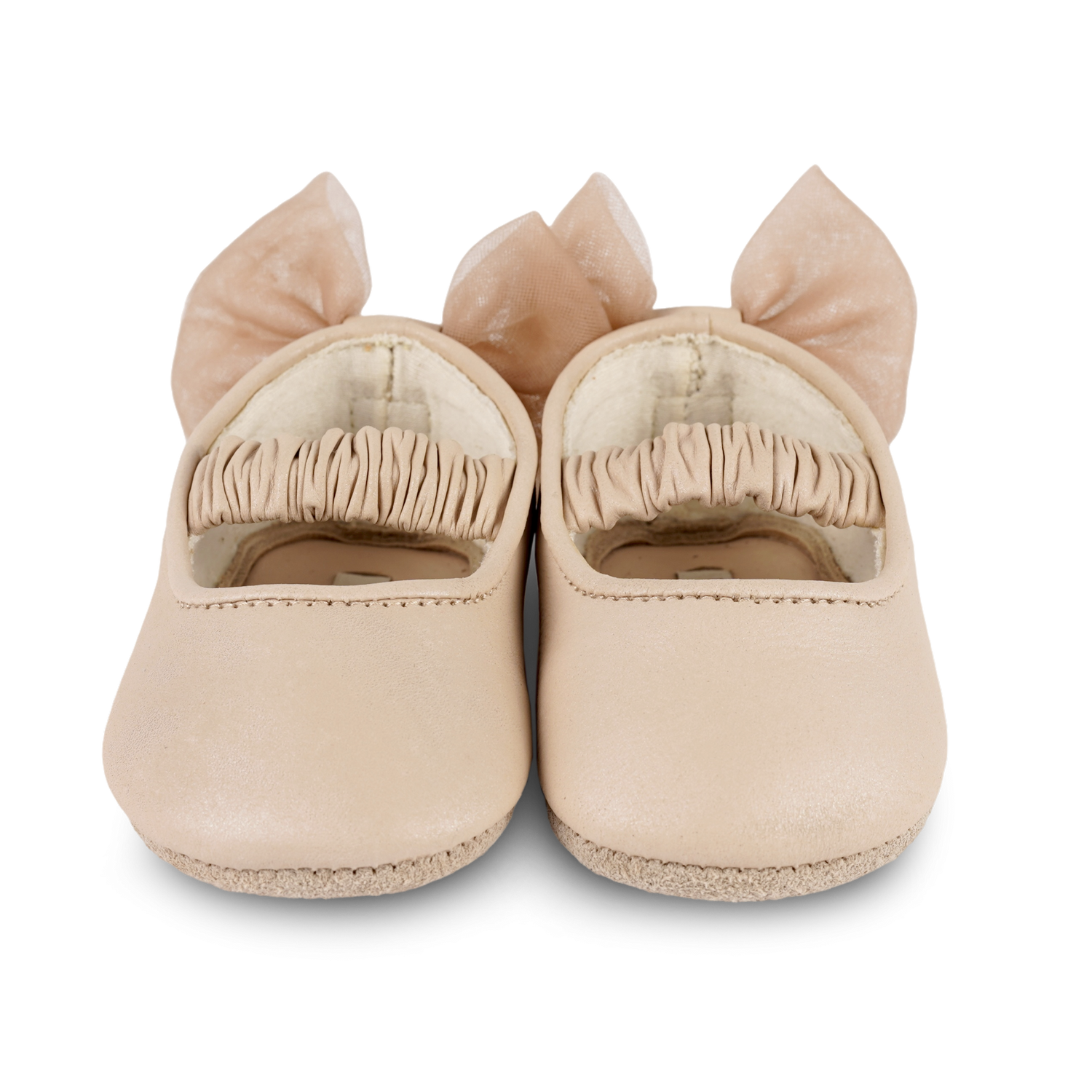 Luyax Ballerinas | Powder Metallic Nubuck