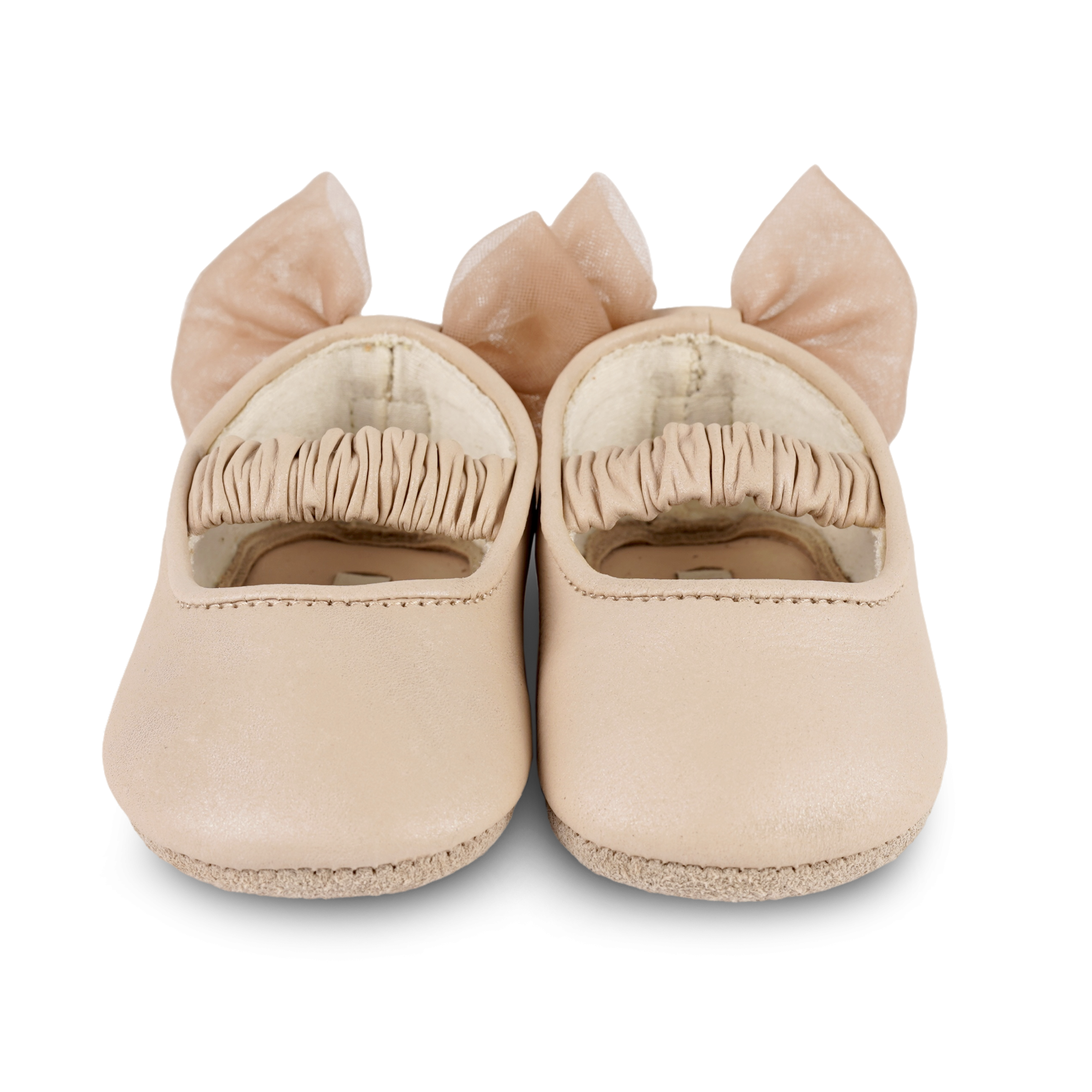 Luyax Ballerinas | Powder Metallic Nubuck
