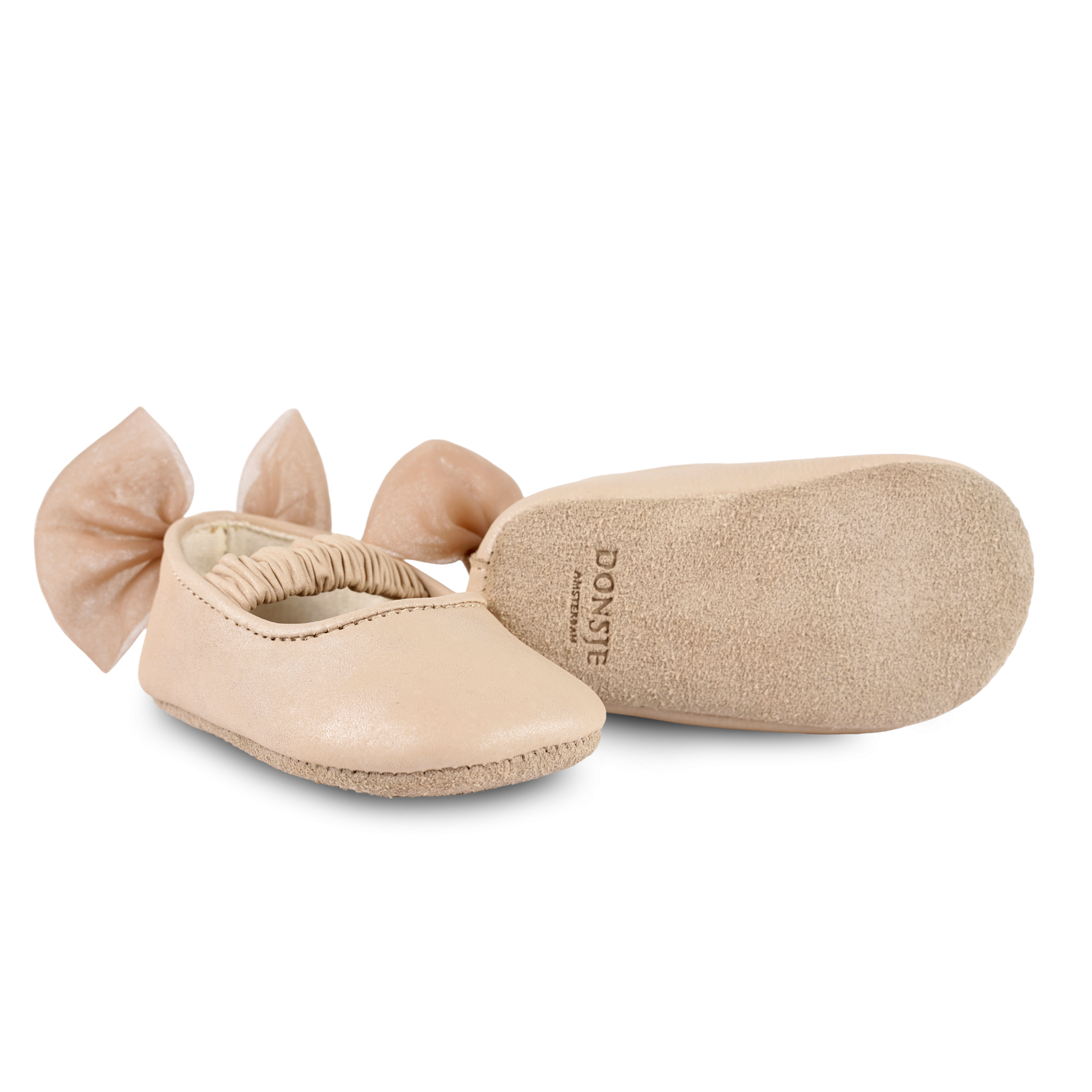 Luyax Ballerinas | Powder Metallic Nubuck