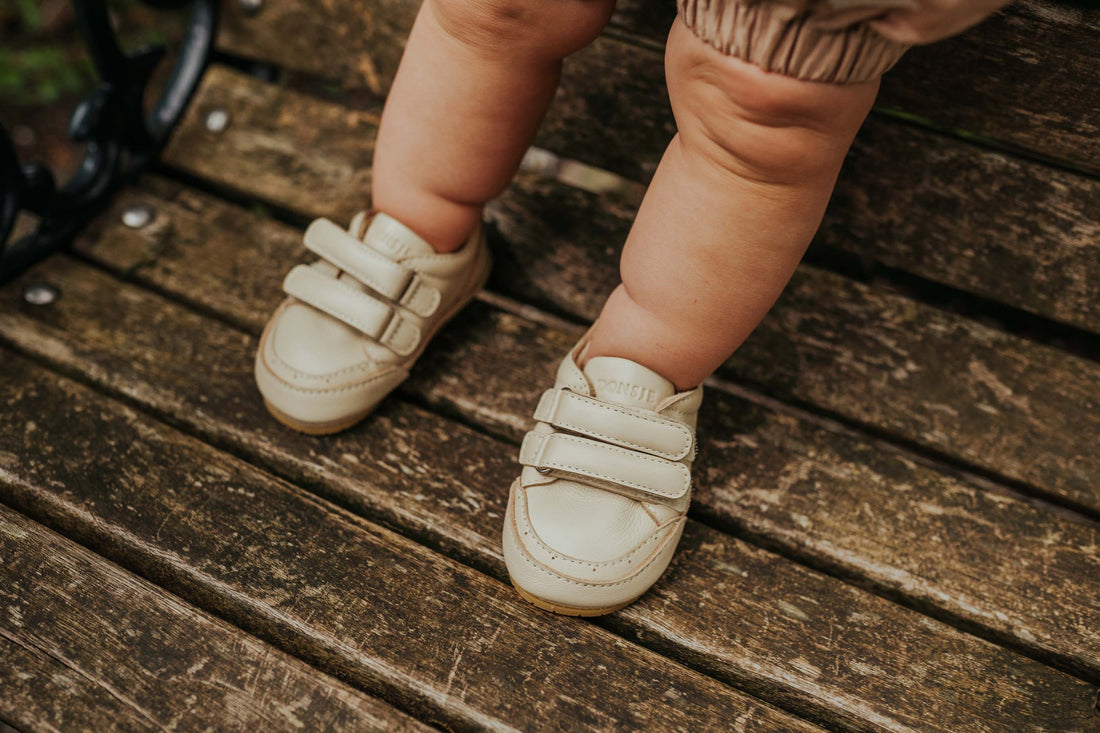 Meesie Sneakers | Cream Leather