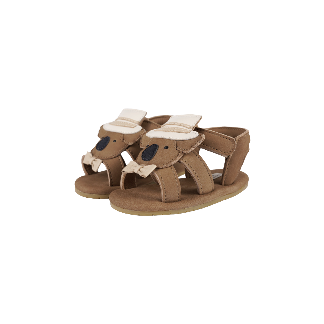 Stelloux Sandals | Groom | Truffle Nubuck