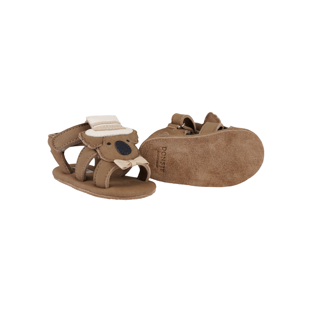 Stelloux Sandals | Groom | Truffle Nubuck