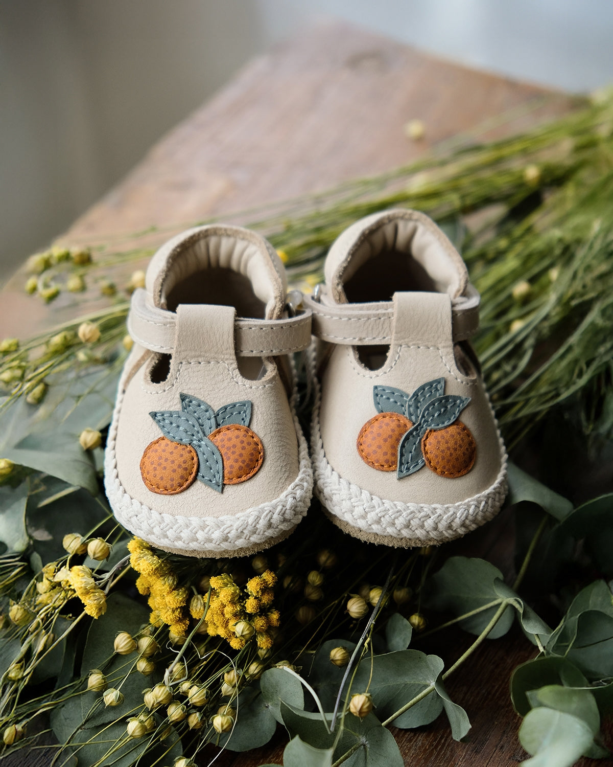 Yames Shoes | Arancia | Ivory Classic Leather