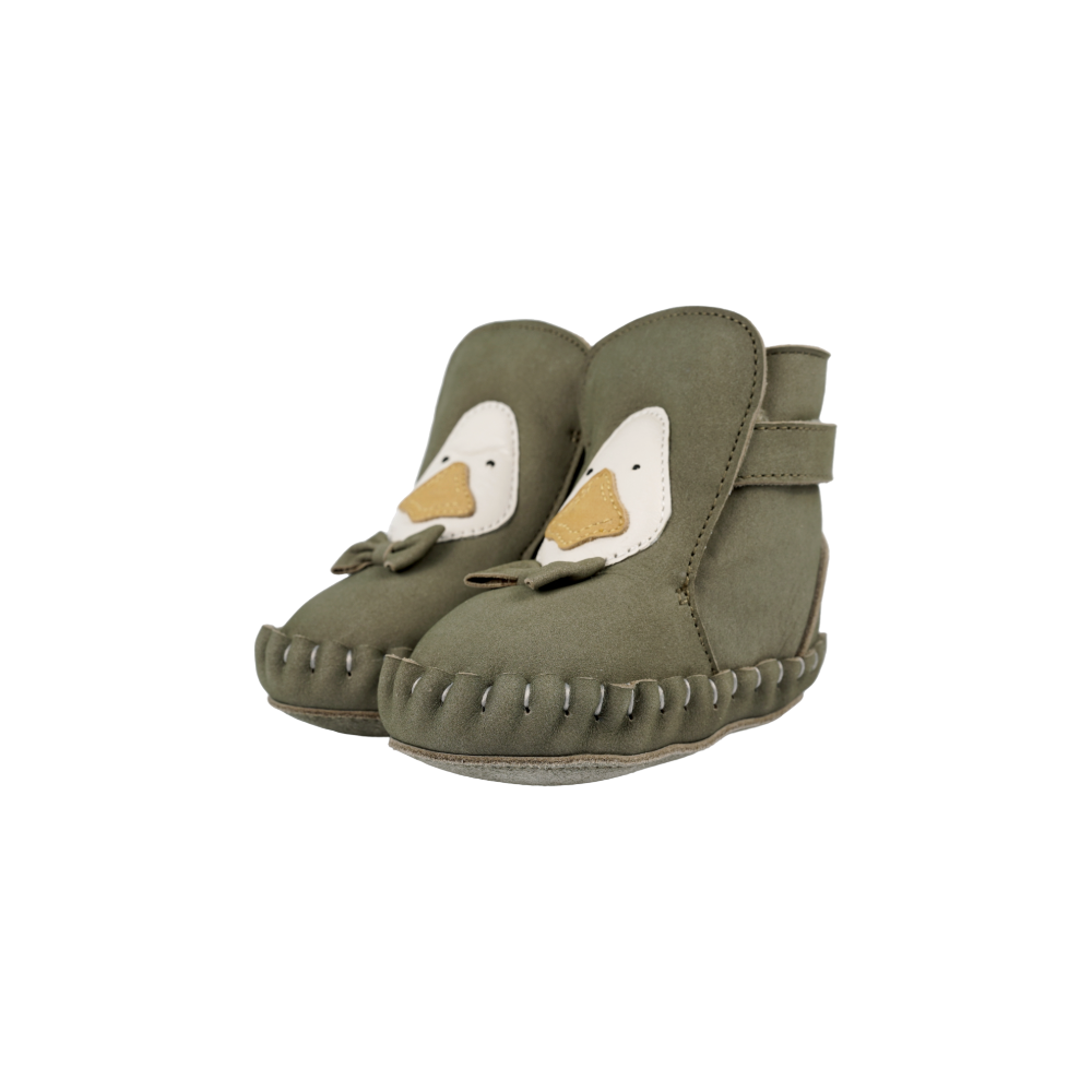 Junus Booties | Goose | Stone Nubuck