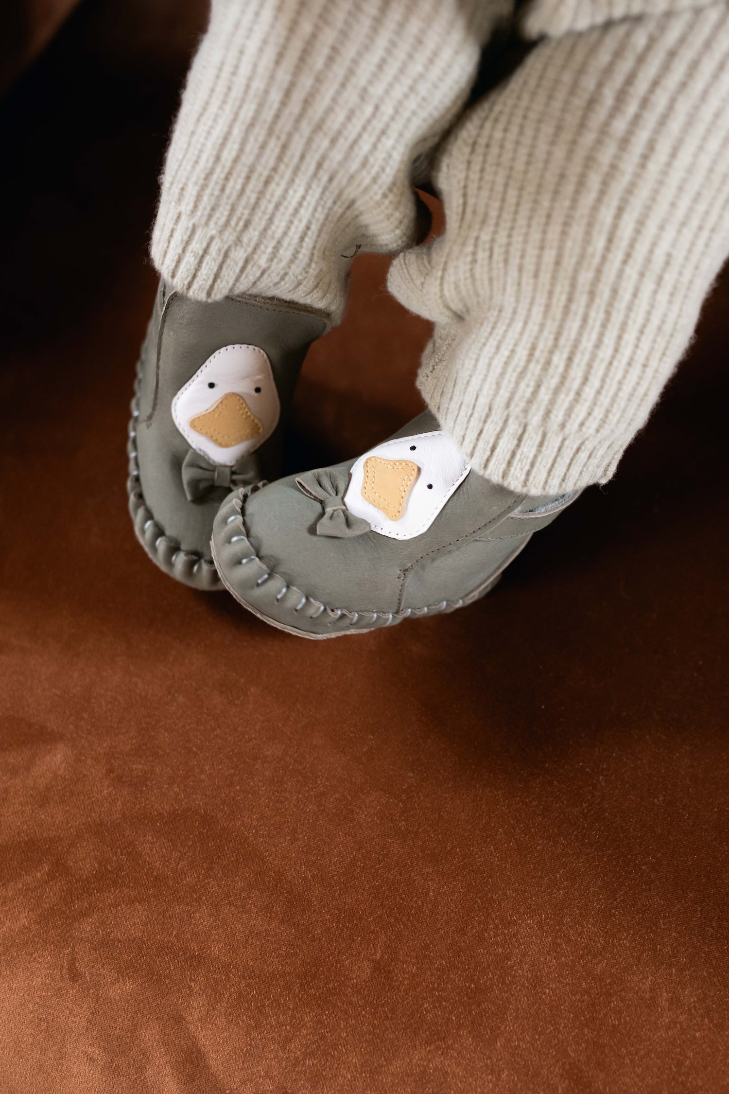 Junus Booties | Goose | Stone Nubuck