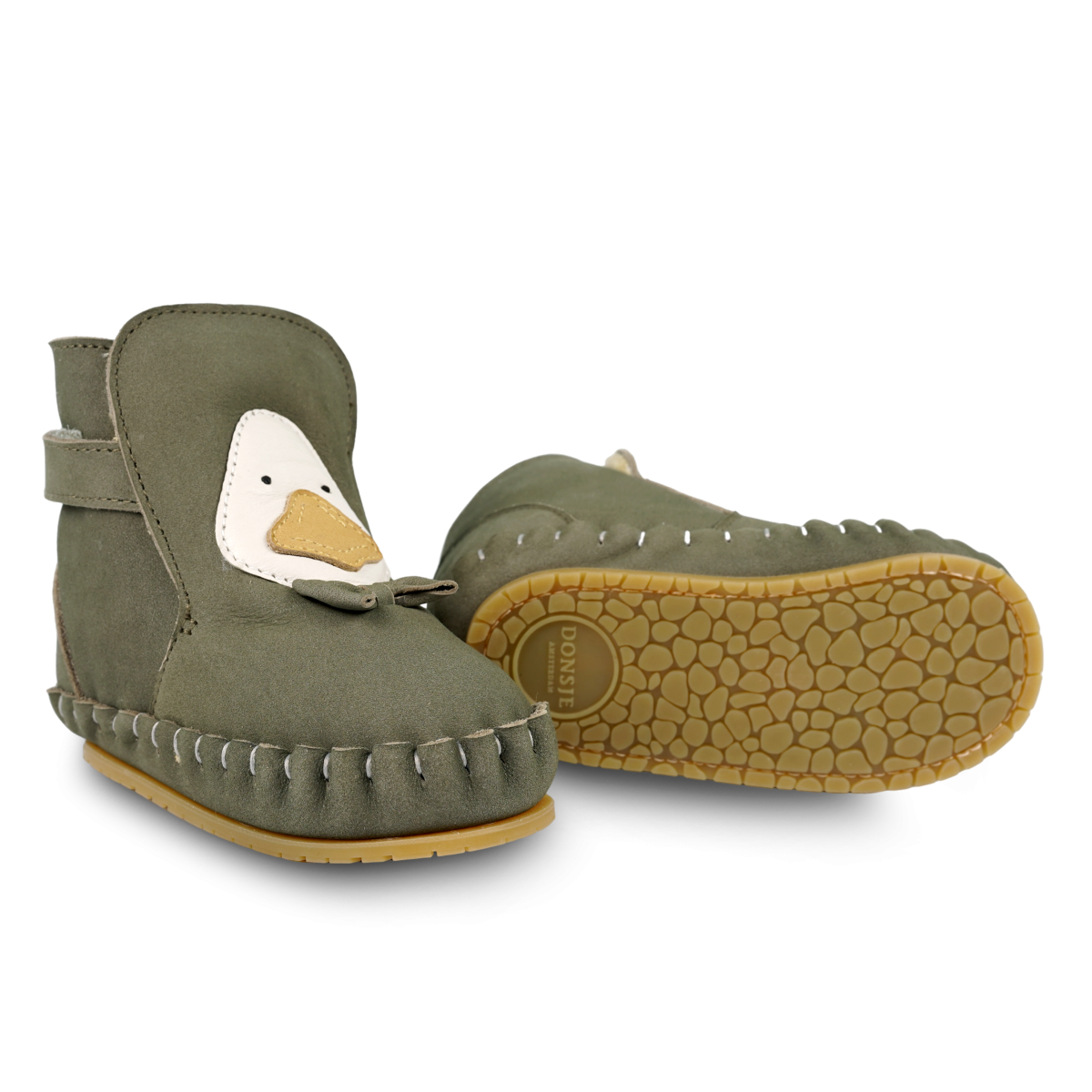 Junus Booties | Goose | Stone Nubuck