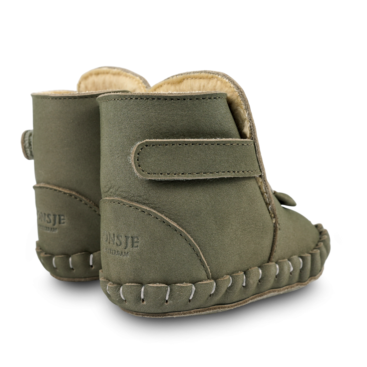 Junus Booties | Goose | Stone Nubuck