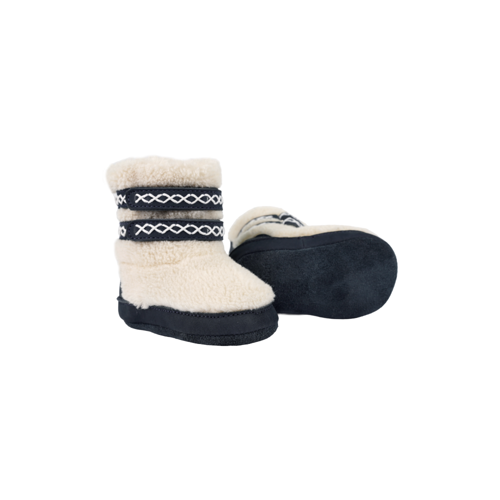 Larisso Special Booties | Navy Nubuck