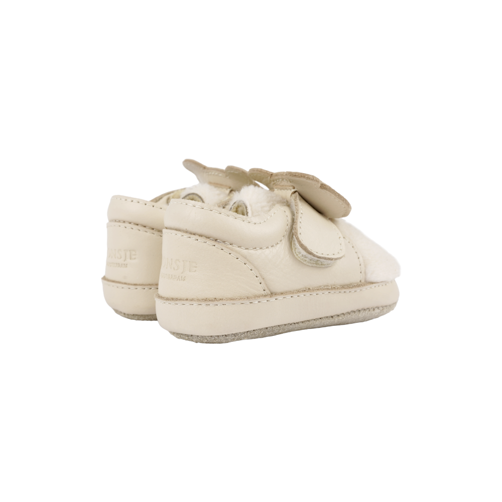 Matijn Sneakers | Polar Bear | Cream Leather