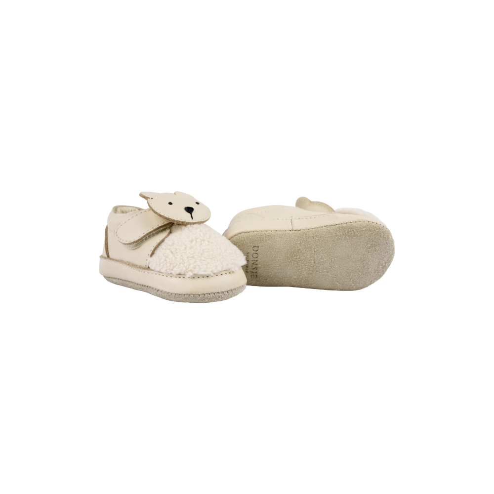 Matijn Sneakers | Polar Bear | Cream Leather