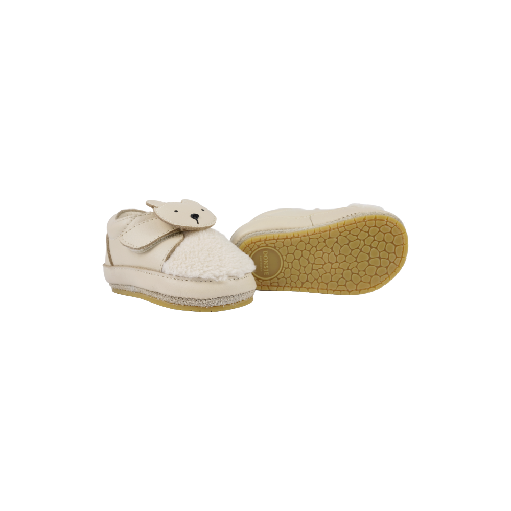 Matijn Sneakers | Polar Bear | Cream Leather