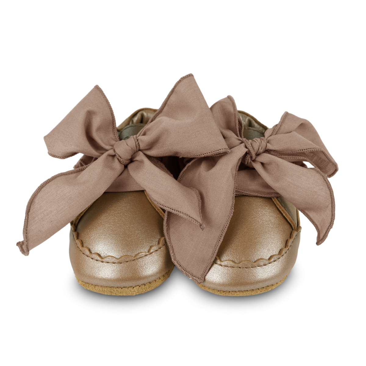 Nienelien Sneakers | Truffle Metallic Nubuck