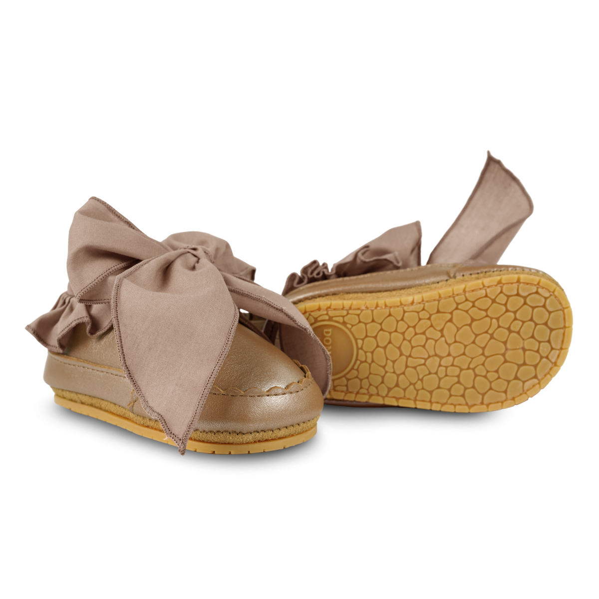 Nienelien Sneakers | Truffle Metallic Nubuck