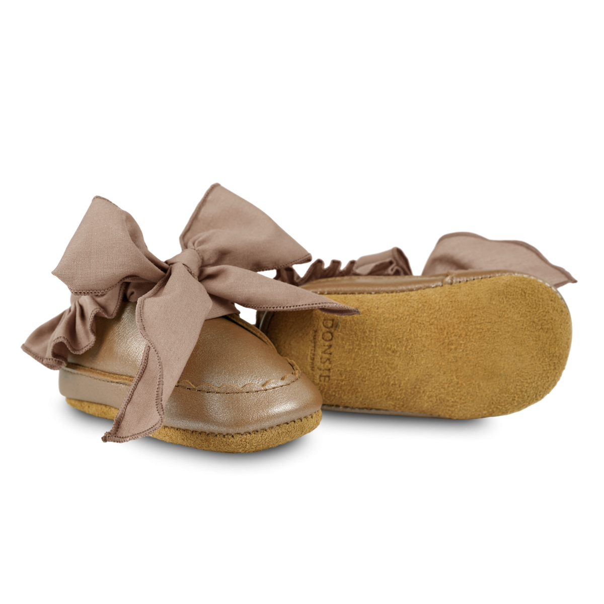 Nienelien Sneakers | Truffle Metallic Nubuck