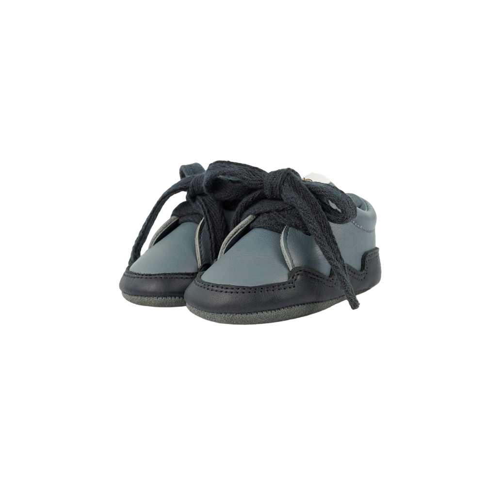 Duuk Sneakers | Koala | Blue Stone Leather