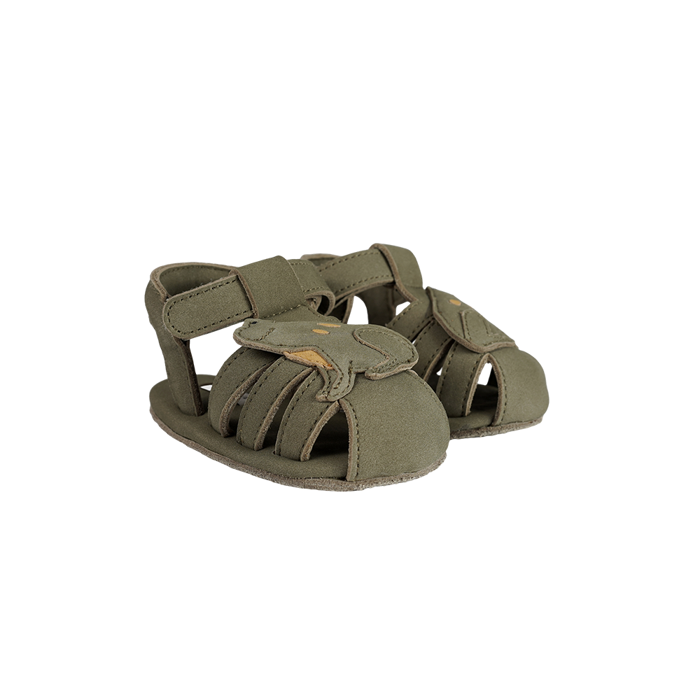 Dunio Sandals | Frog | Stone Nubuck