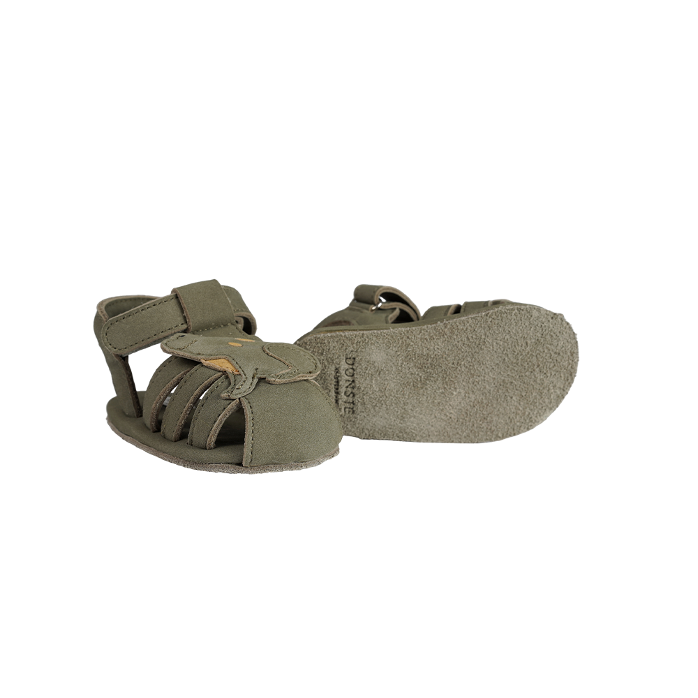 Dunio Sandals | Frog | Stone Nubuck
