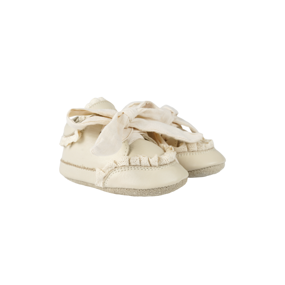 Loke Sneakers | Cream Leather