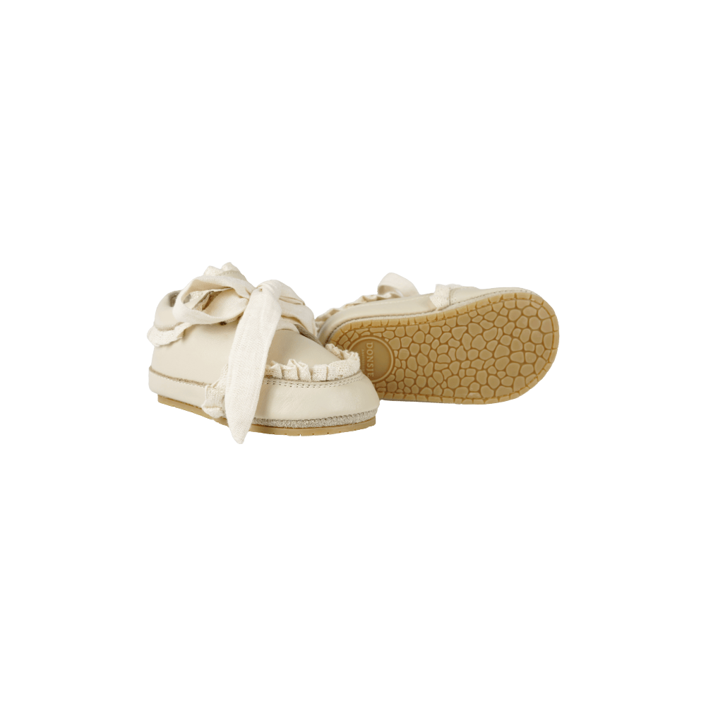 Loke Sneakers | Cream Leather