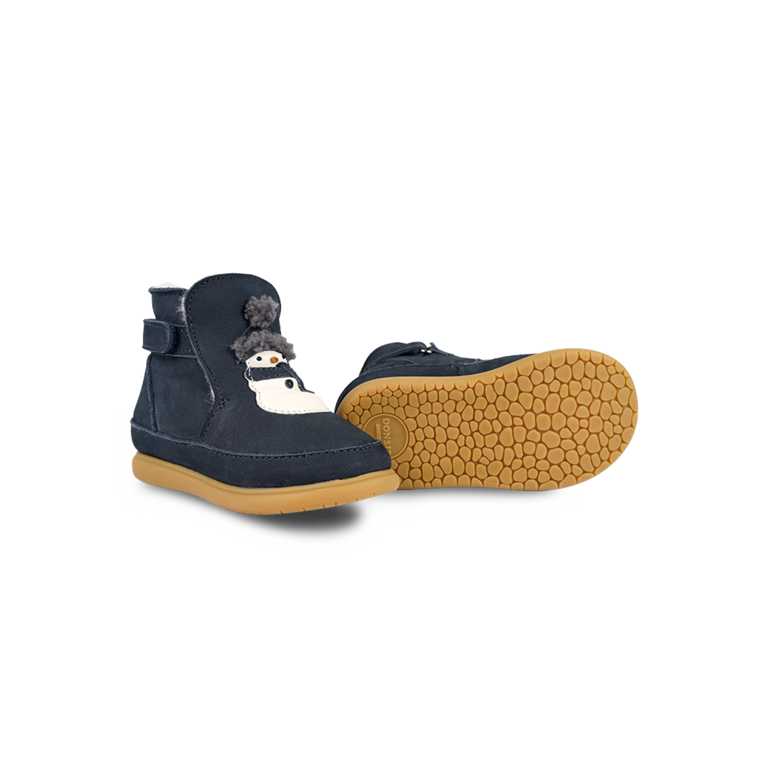 Abbus Shoes | Snowman | Navy Nubuck