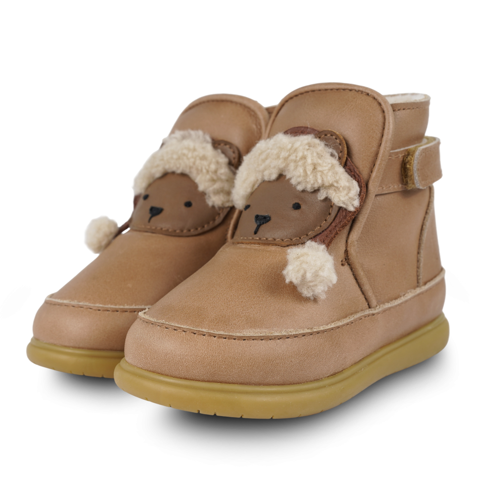 Abbus Shoes | Christmas Bear | Nutmeg Leather