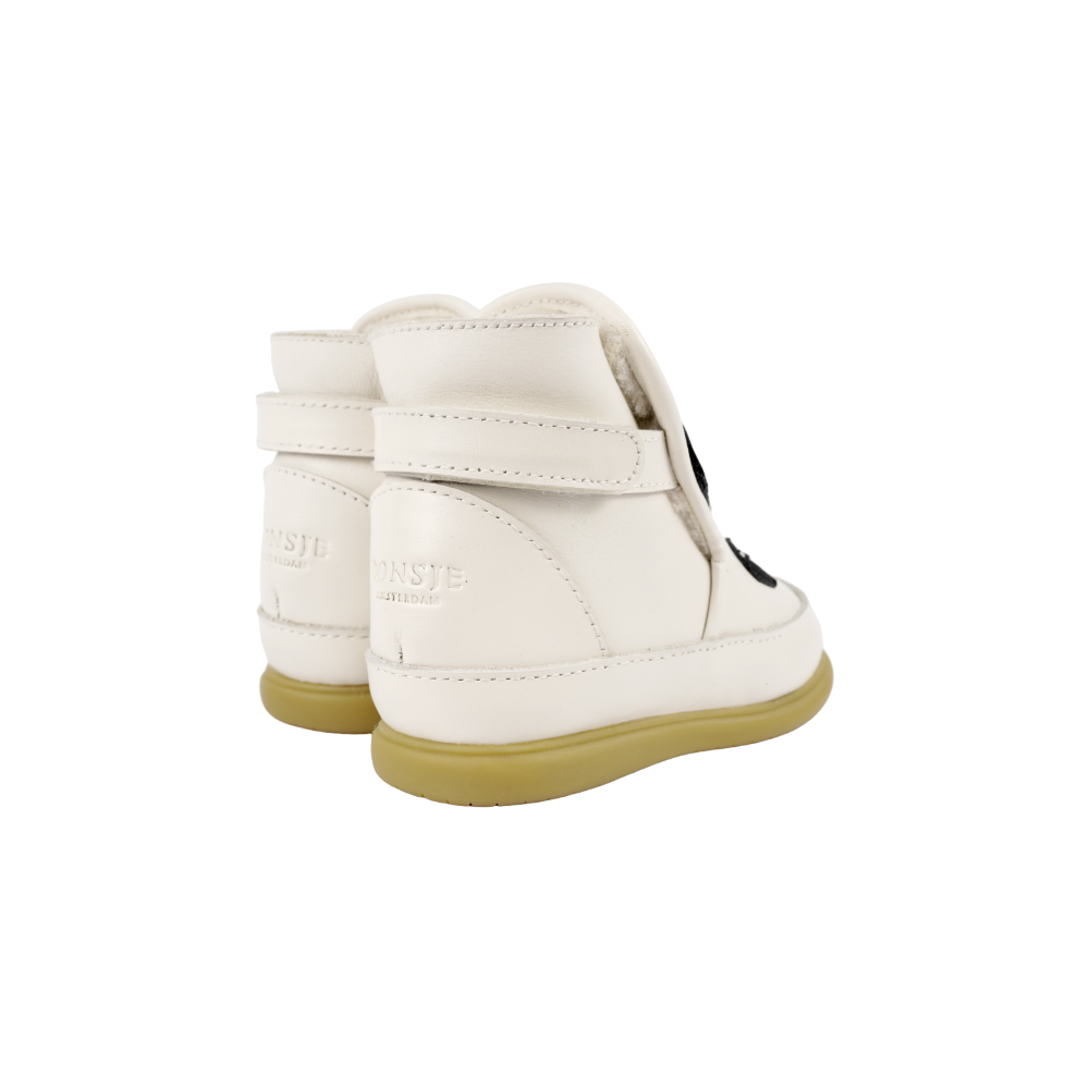 Dubu Classic Shoes | Panda | Off White Leather