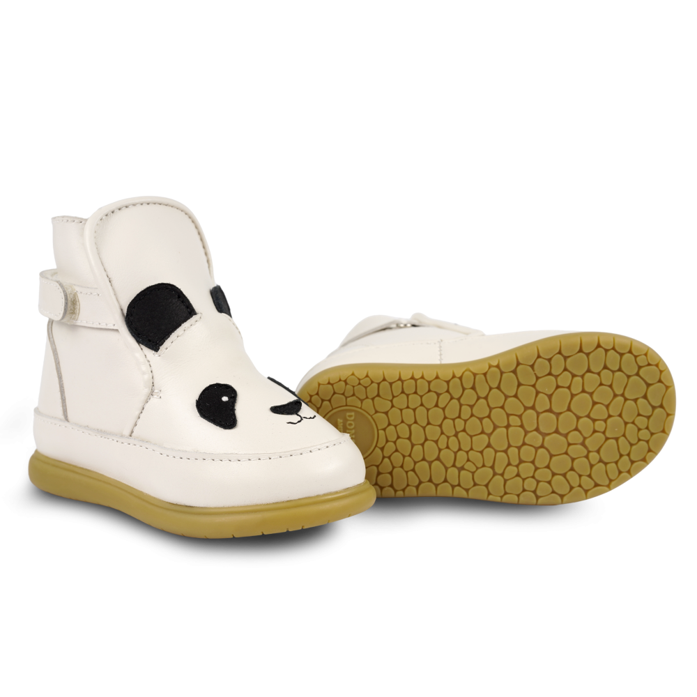 Dubu Classic Shoes | Panda | Off White Leather