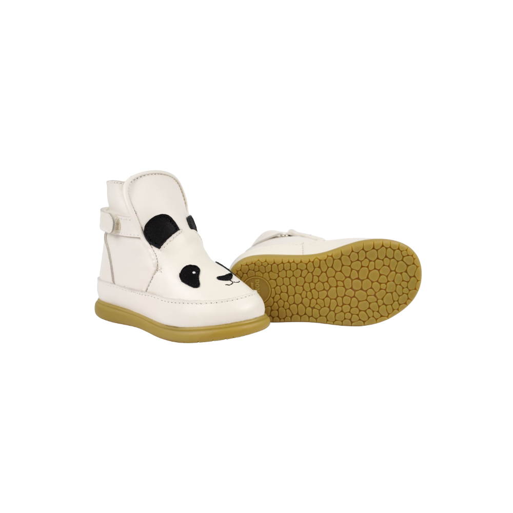 Dubu Classic Shoes | Panda | Off White Leather