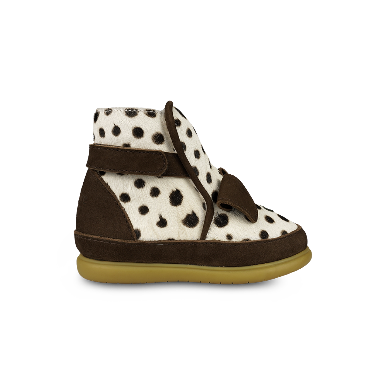 Dubu Exclusive Shoes | Dalmatian | Black Spotted Cow Hair