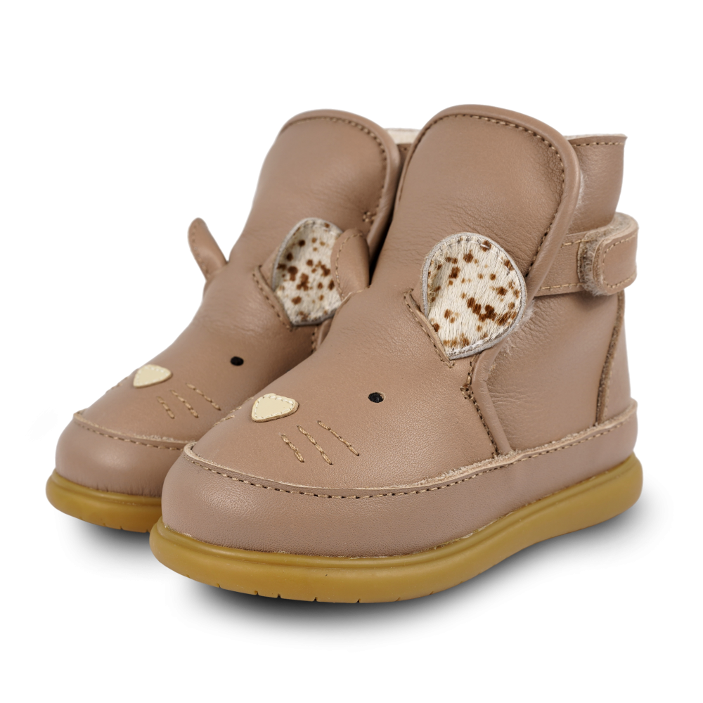 Dubu Exclusive Shoes | Mouse | Praline Leather