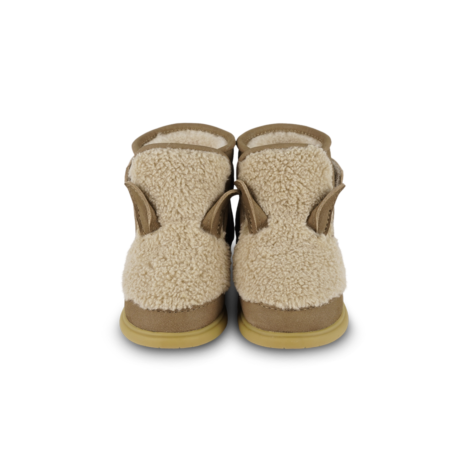 Roumi Shoes | Alpaca | Beige Curly Faux Fur