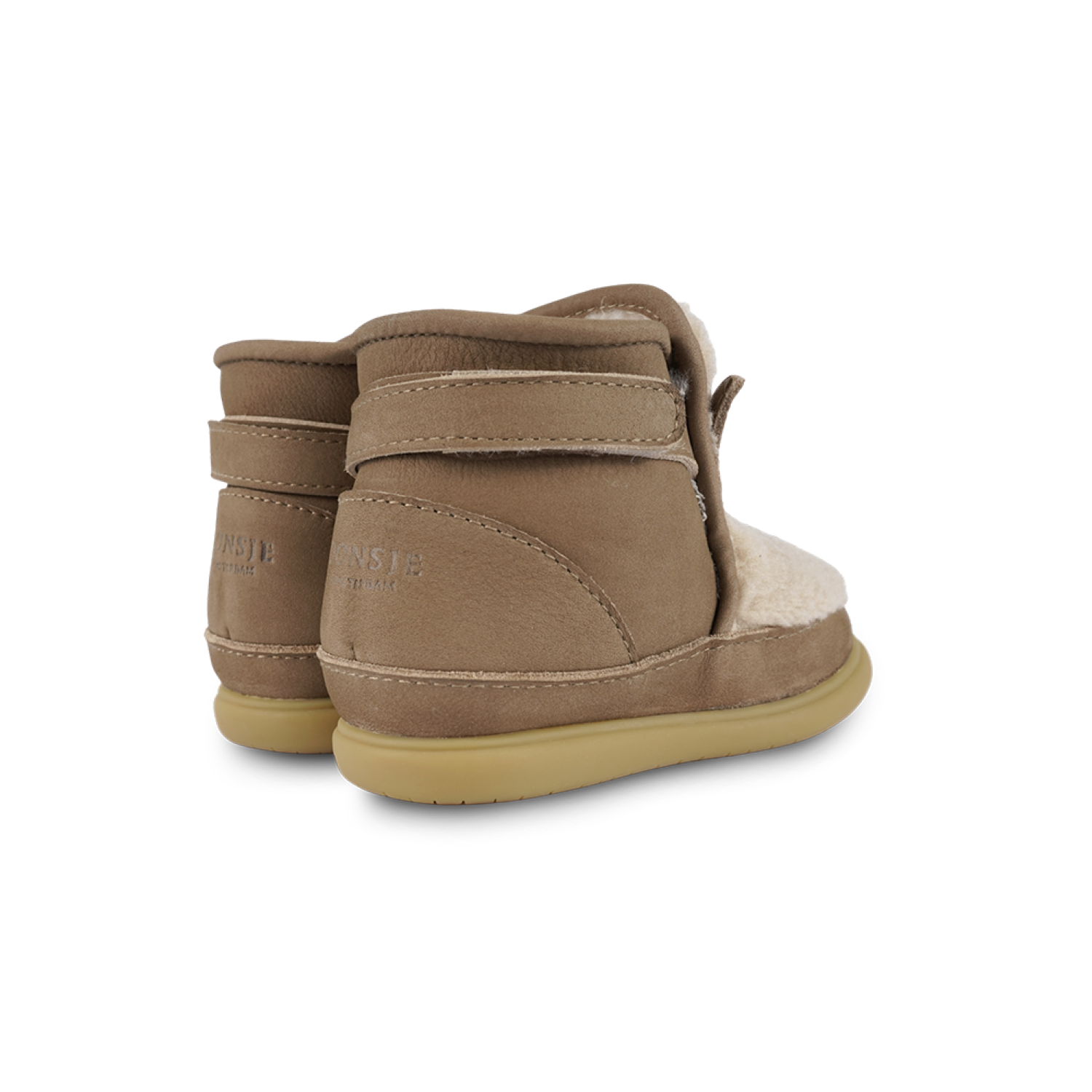 Roumi Shoes | Alpaca | Beige Curly Faux Fur
