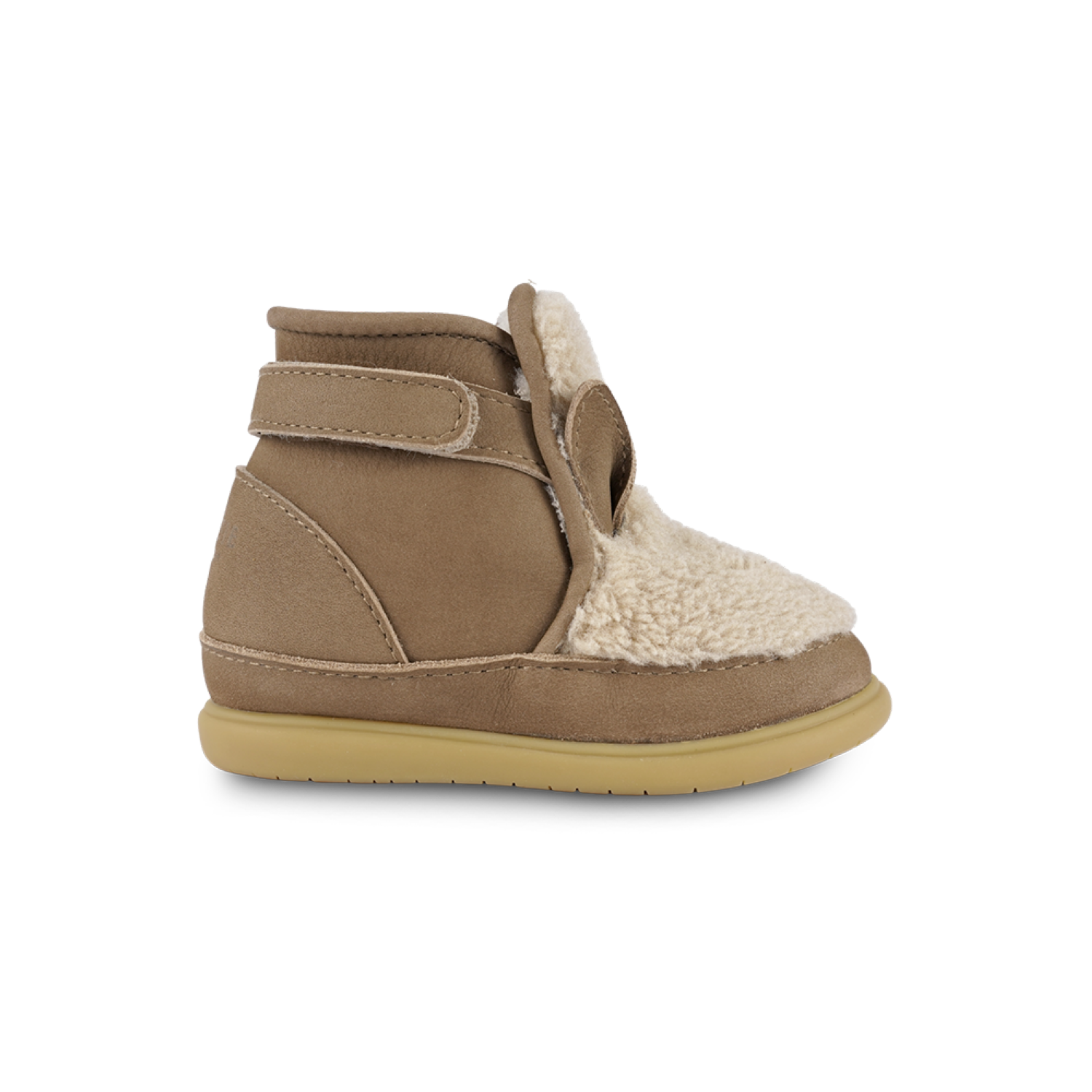 Roumi Shoes | Alpaca | Beige Curly Faux Fur