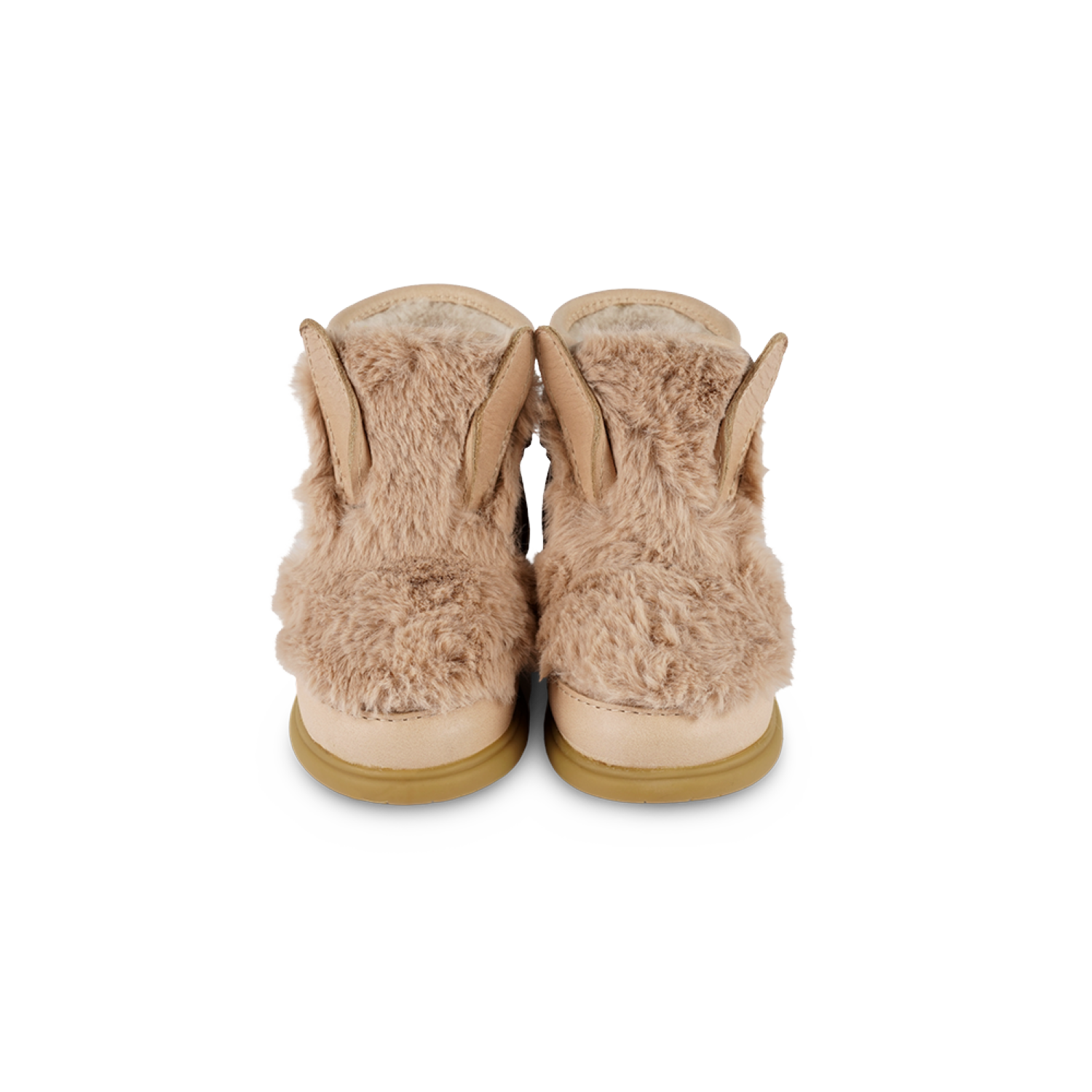 Roumi Shoes | Fluffy Bunny | Warm Beige Soft Faux Fur