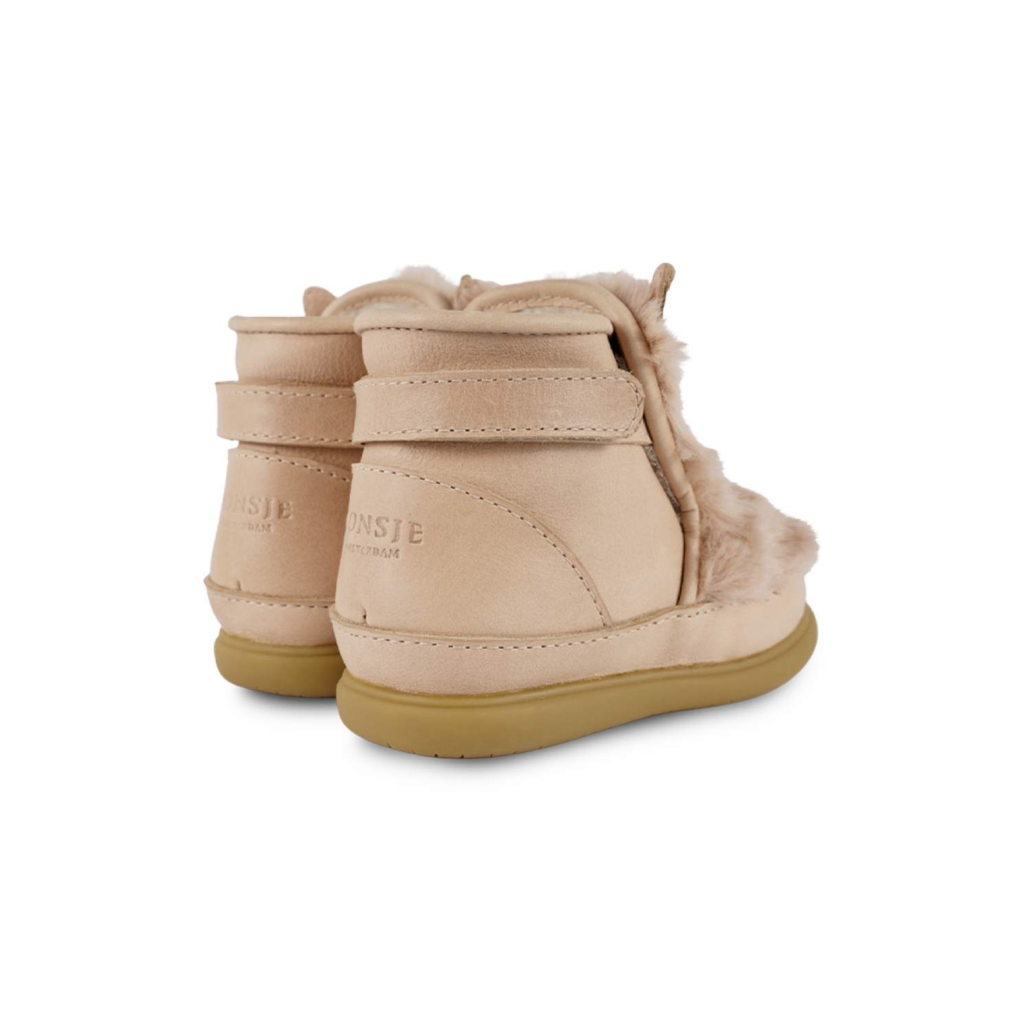 Roumi Shoes | Fluffy Bunny | Warm Beige Soft Faux Fur