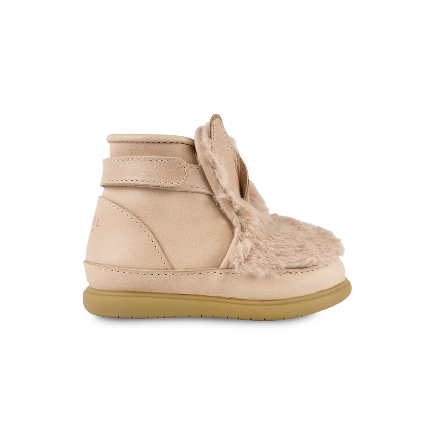 Roumi Shoes | Fluffy Bunny | Warm Beige Soft Faux Fur