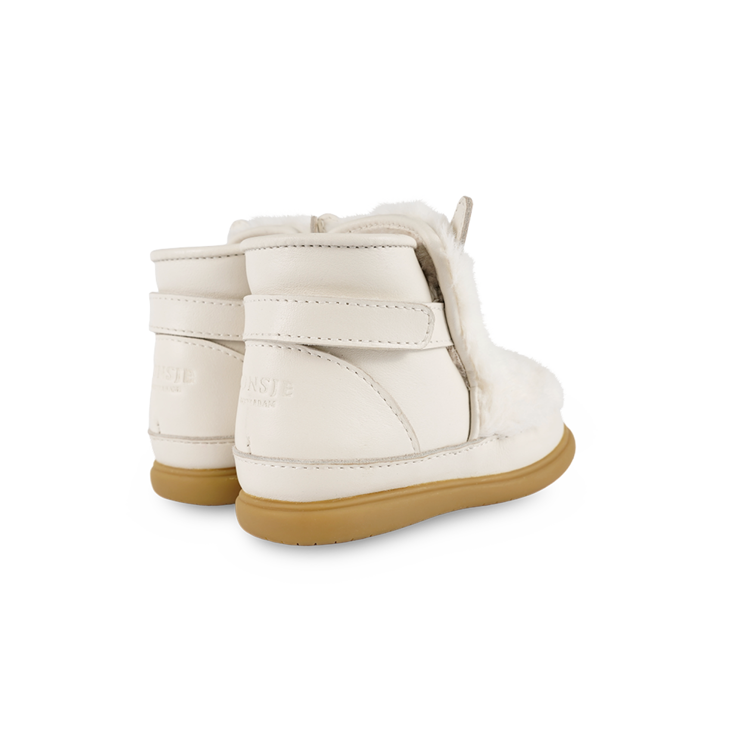 Roumi Shoes | Rabbit | Off White Soft Faux Fur